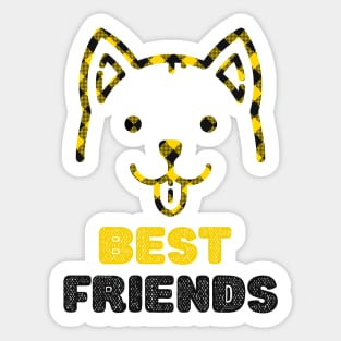 Dog lover - Best friends Sticker